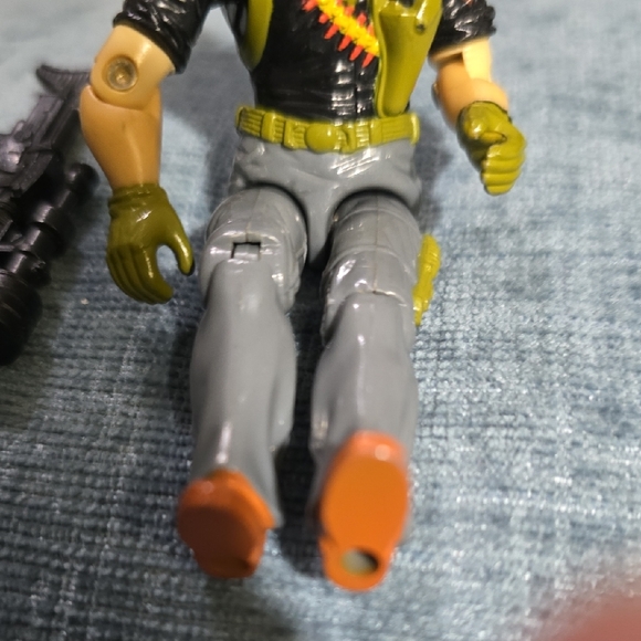 Vintage 1988 Hasbro GI Joe Night Force Tunnel Rat Action Figure - Picture 3 of 5